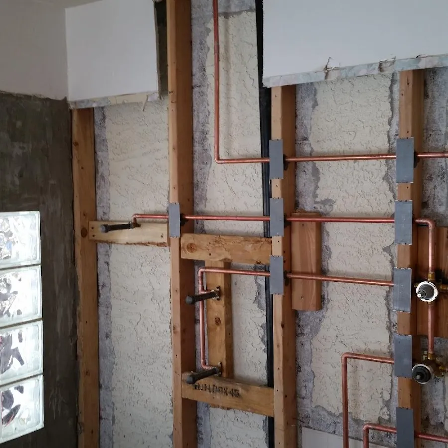 Copper pipe installation for Burst Pipe Repair in Volney