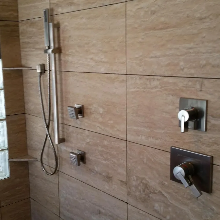 Shower fixture installation for Gas Line Repair in Volney